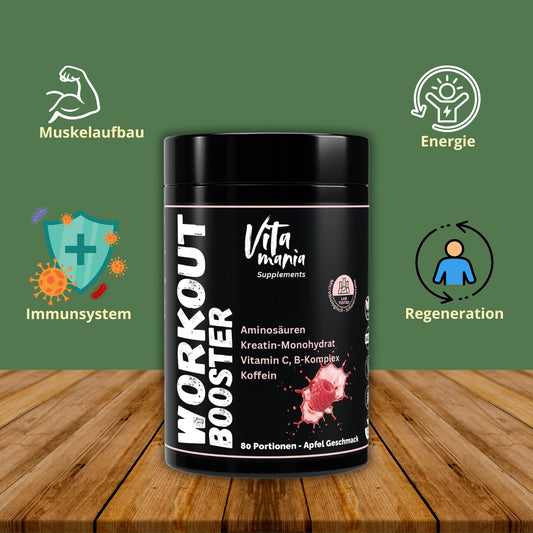 Workout Booster Lampone - 520g - Vegano