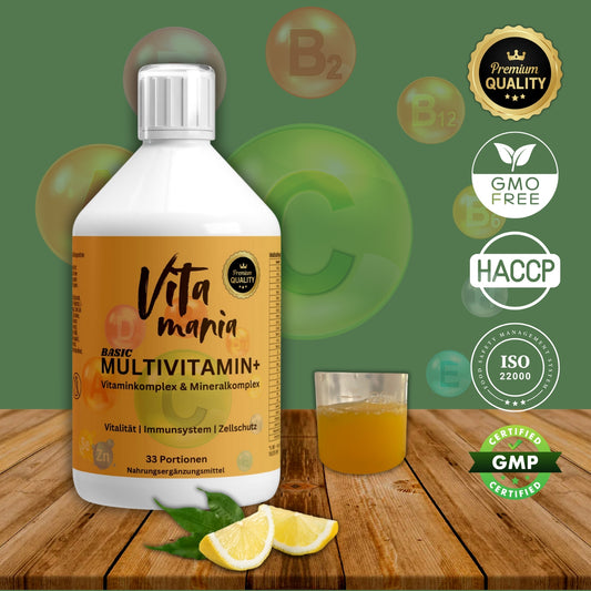 Multivitamin+ Basic Komplex, Flüssig - 500ml