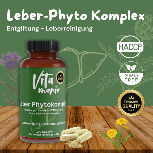 Leber & Detox Phytokomplex - 120 Kapseln