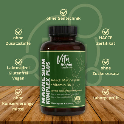 Magnesio Complesso 6x + Vitamina B6