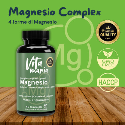 Vitamania Magnesio Complex - 60 compresse vegane