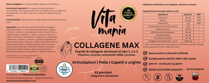 Premium Kollagen MAX - Anti Aging & Beauty Formel - 500ml