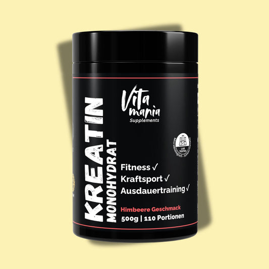 Creatina Monoidrato in Polvere - Lampone - 500g