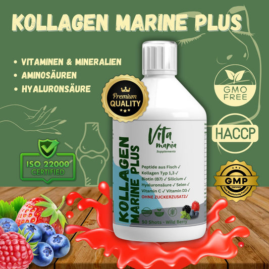 Premium Marine Kollagen Plus Liquid - 500ml