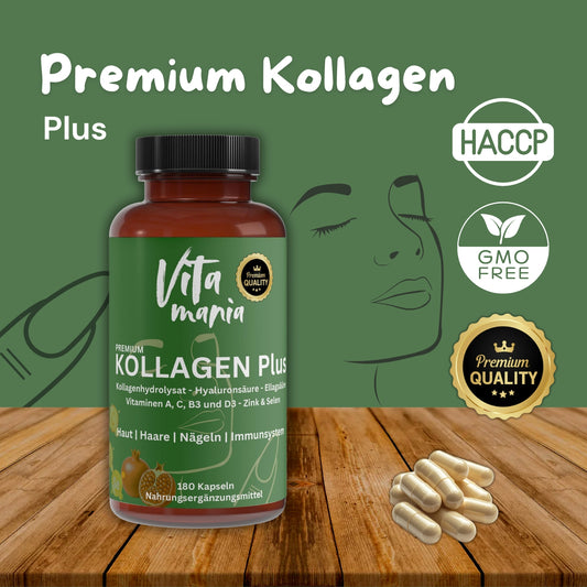 Premium Kollagen PLUS - 180 Kapseln