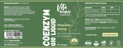 Coenzima Q10 200 mg - 60 capsule molli