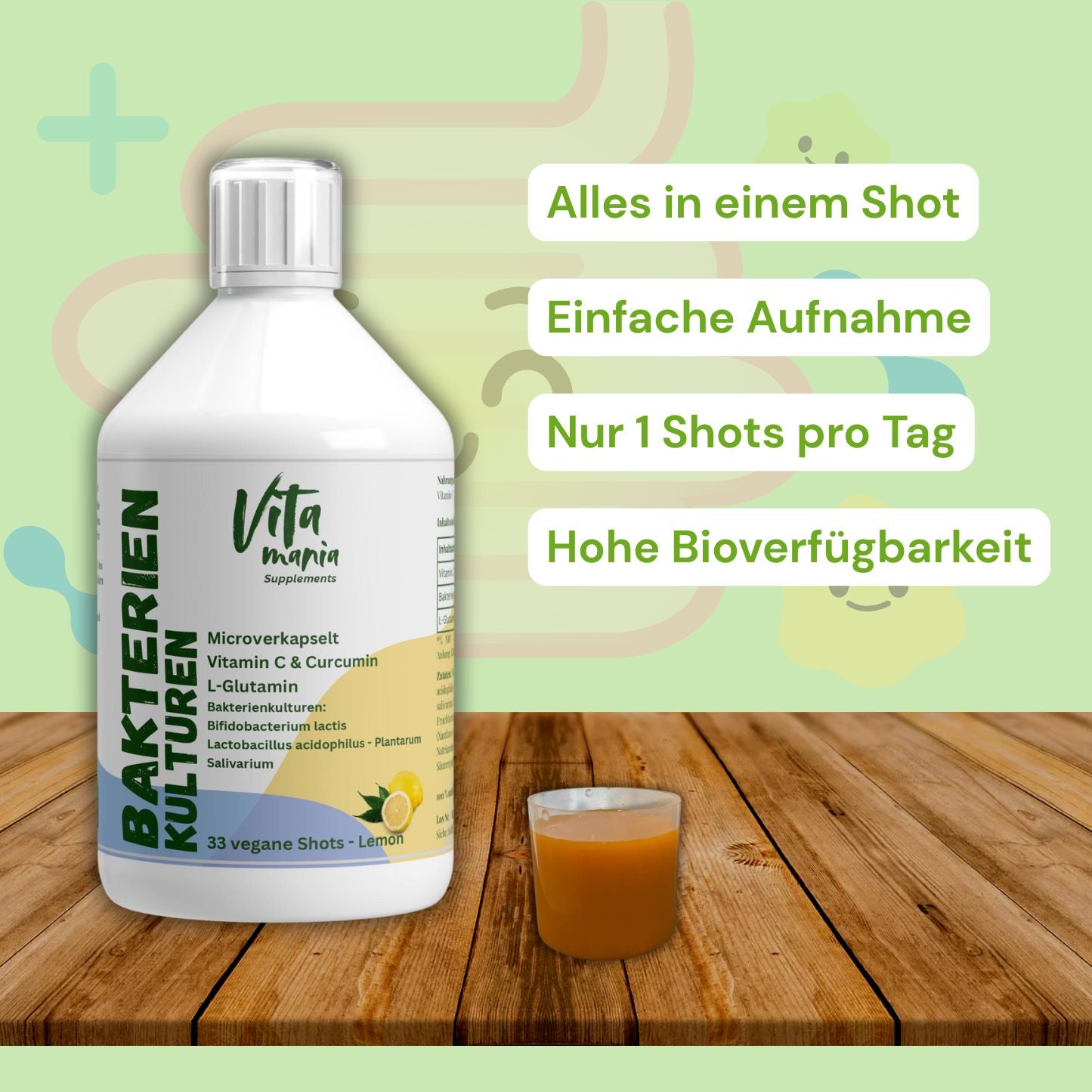 Bakterienkulturen Balance mit 10 Mrd. KBE - 500ml - Liquid