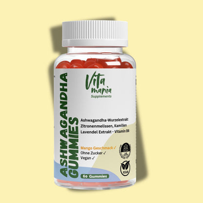 Vital Gummies Ashwagandha + Vitamina B6 - 60 Pezzi - Vegano