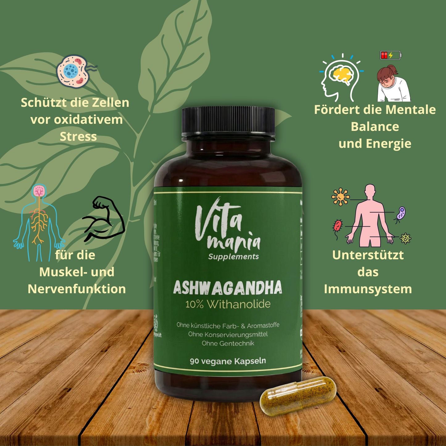 Ashwagandha in polvere - doypack da 500 g