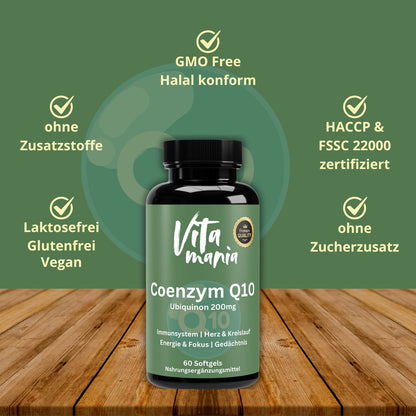 Coenzym Q10 200mg - 60 Softgel