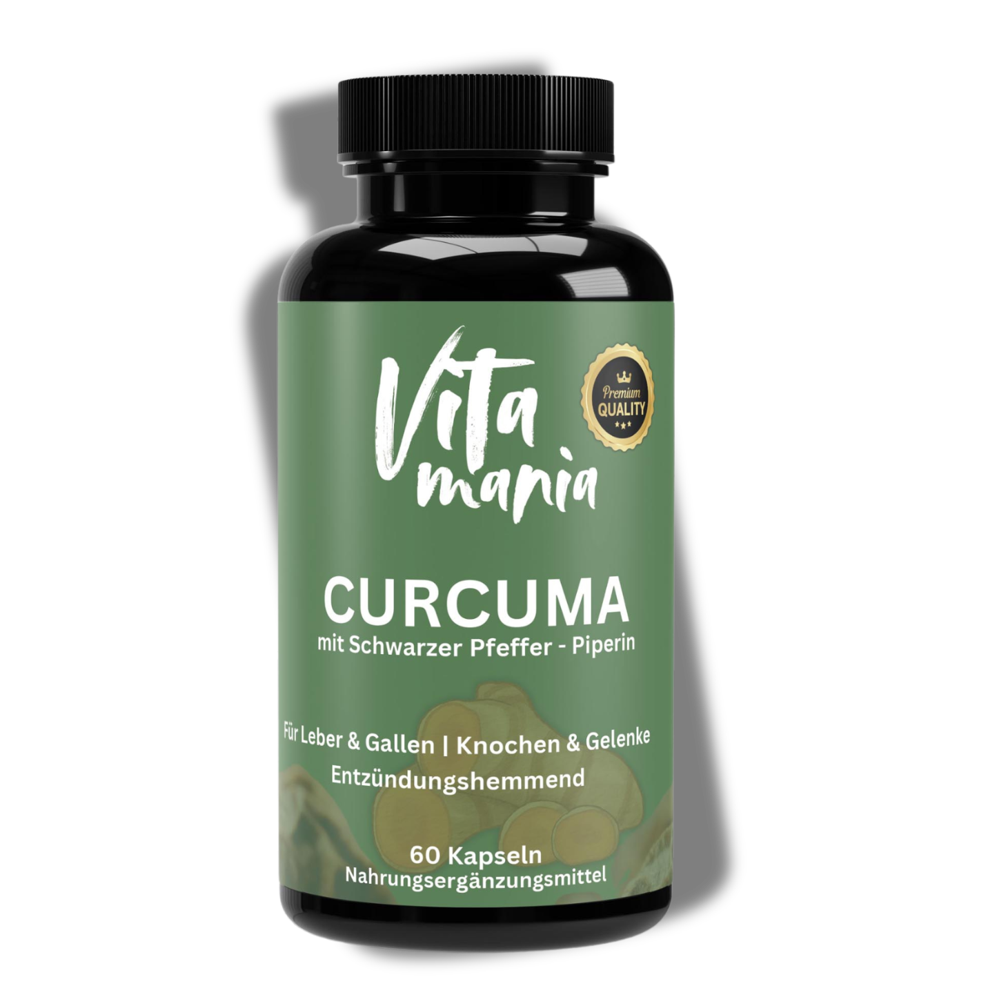 Curcuma + Piperin - 60 Kapseln