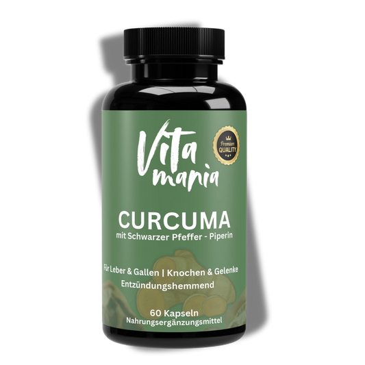 Curcuma + Piperin - 60 Kapseln