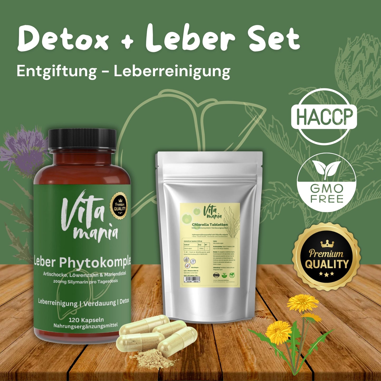 Detox und Leberreinigung - Set