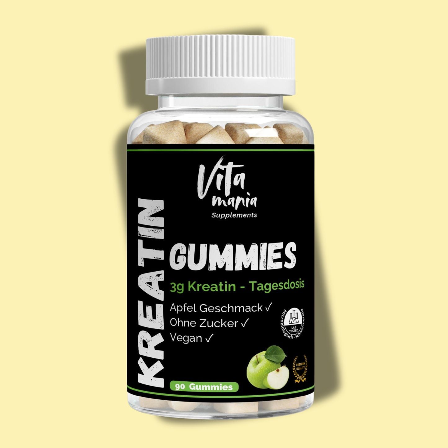Creatina Gummy - 90 pezzi - Vegano
