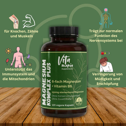 Magnesio Complesso 6x + Vitamina B6