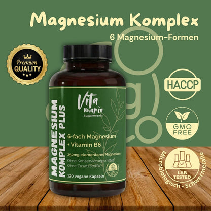Magnesio Complesso 6x + Vitamina B6