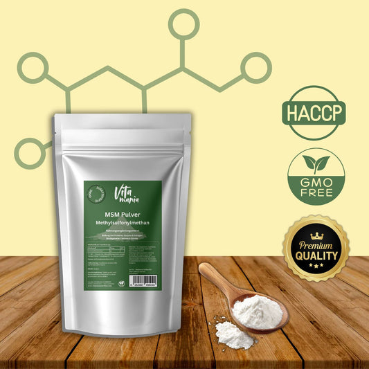 MSM (Methylsulfonylmethan) Pulver - 500g