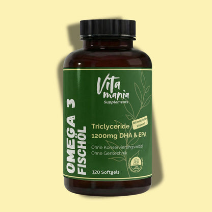 Premium Omega-3 Triglyceride 35/25 (Halal Gelatine) - 120 Softgels