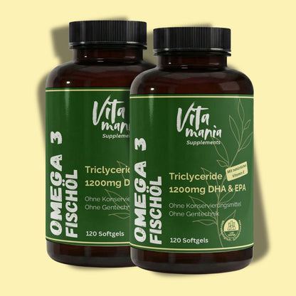 Premium Omega-3 Triglyceride 35/25 (Halal Gelatine) - 120 Softgels