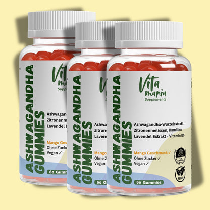 Vital Gummies Ashwagandha + Vitamina B6 - 60 Pezzi - Vegano