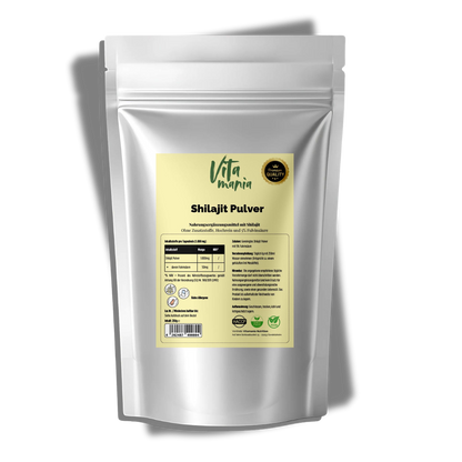 Polvere di Shilajit - Acido fulvico al 5% - 250 g