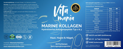 Premium Marine Kollagen (1500 DA) - 500ml