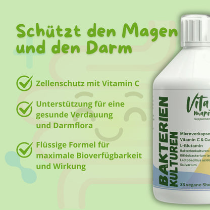 Bakterienkulturen Balance mit 10 Mrd. KBE - 500ml - Liquid