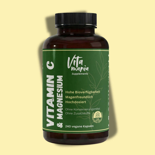 Vitamina C 500 mg + Magnesio - 240 Capsule