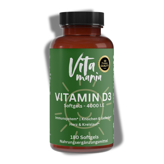 Vitamin D3 4.000 I.E - 180 Softgels