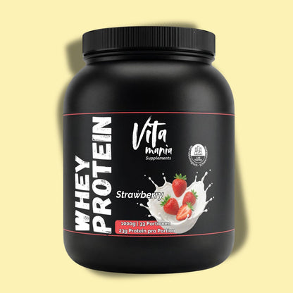 Premium Whey Protein Erdbeere - 1.000g